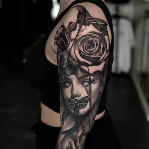 Tattoo i Esbjerg af dygtig tatovør