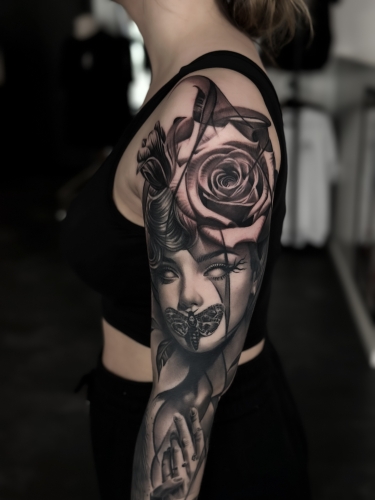 Tattoo i Esbjerg af dygtig tatovør